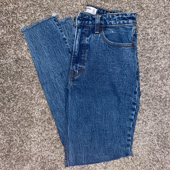 Abercrombie & Fitch Denim - Abercrombie & Fitch Curve Love The Skinny High Rise Jean